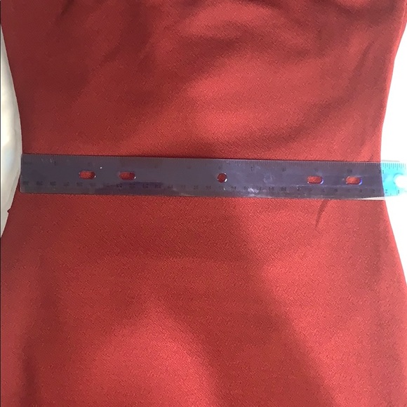 Red BodyCon SLIT Dress - Picture 5 of 5